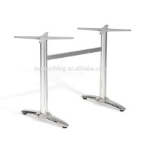 Double Legs Aluminum Table Base Table Leg