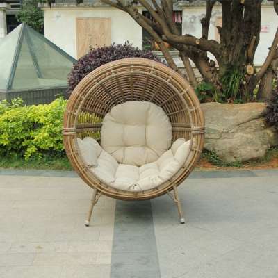 Pe Wicker Rattan Hanging Chair Garden Leisure Chair  Patio Lounger