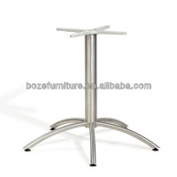 High quality hot sales outdoor table base with flexible table top/Aluminum flexible table leg