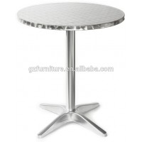 Aluminum Round Topped Table